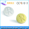 China Pin Badge Maker produzieren benutzerdefinierte Metall Name Badge mit gutem Preis